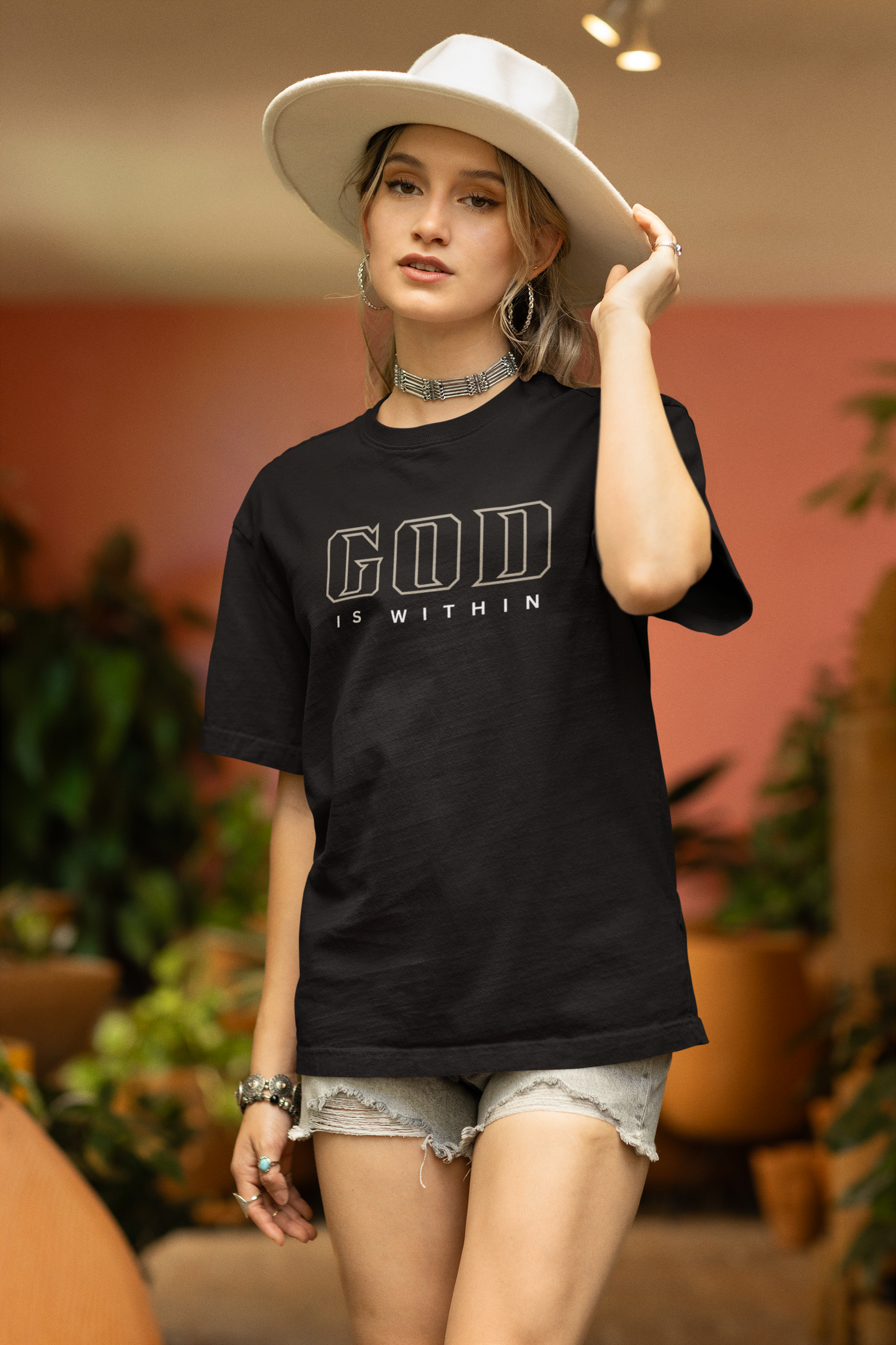 "God Is Within" – Faith & Strength T-Shirt