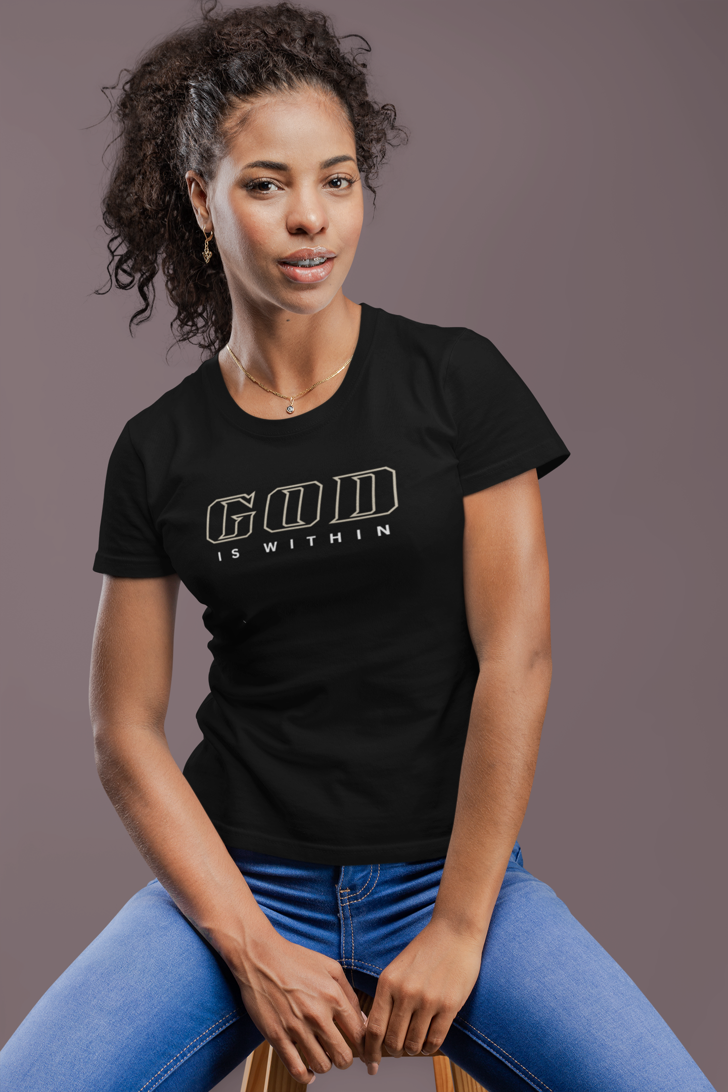 "God Is Within" – Faith & Strength T-Shirt