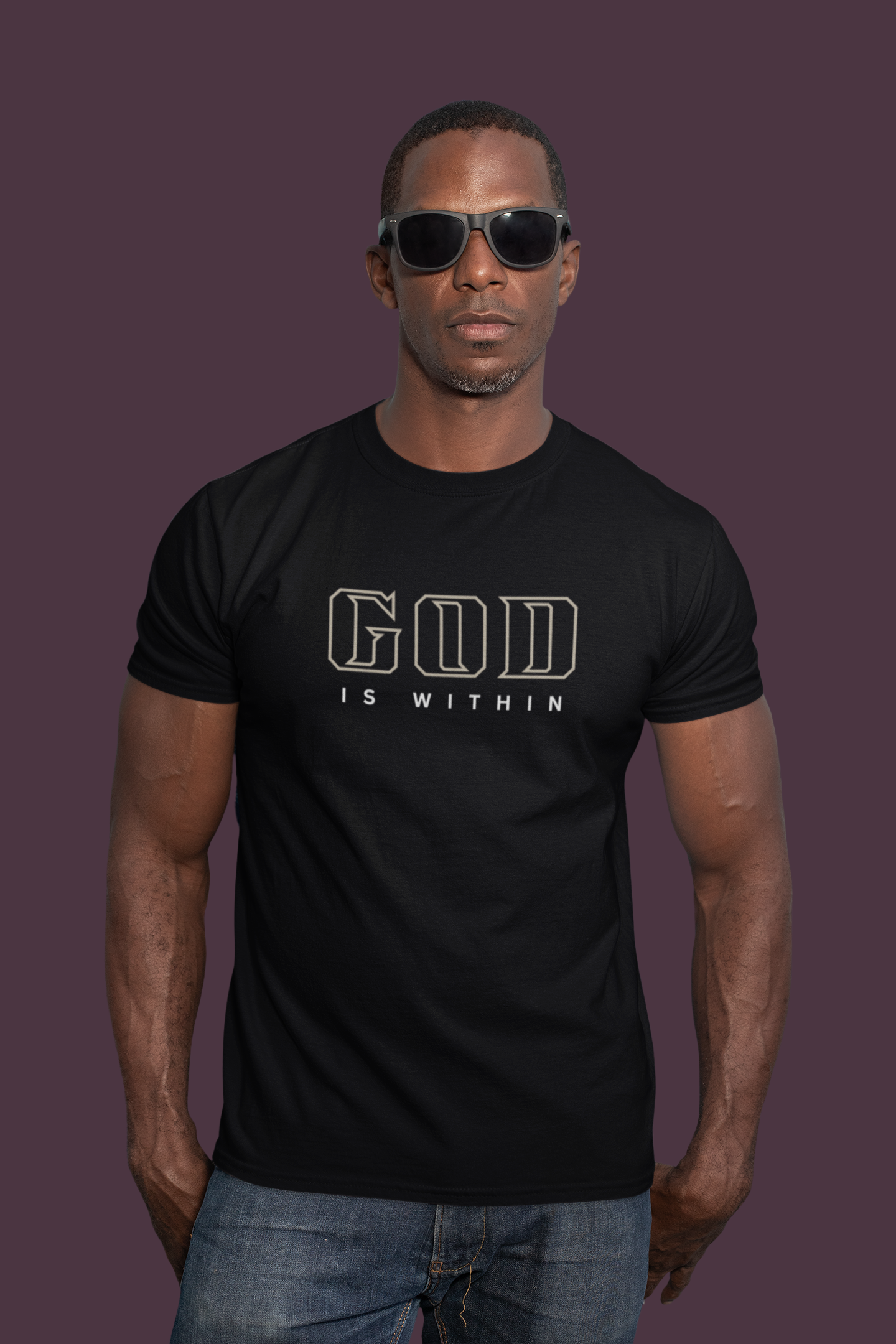 "God Is Within" – Faith & Strength T-Shirt